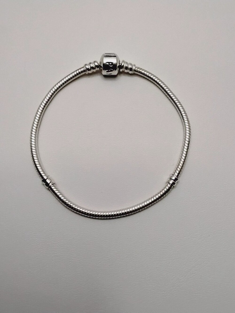 Authentic Pandora Snake Chain Bracelet 7.5"